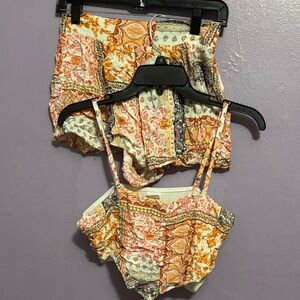 No Boundaries Multicolor Patterned Women Shorts